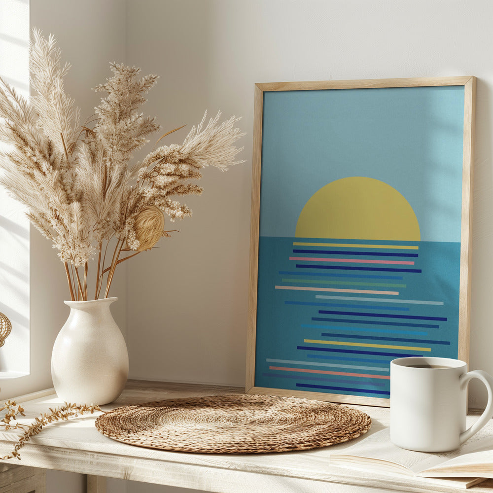 Sunrise In Ahrenshoop Poster