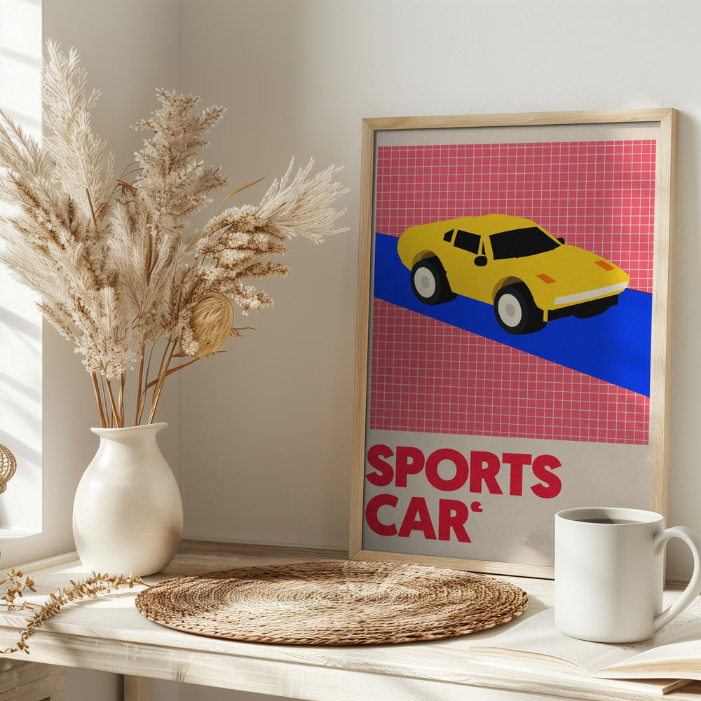 Sports Car Poster