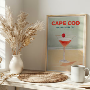 Cape Cod Cocktail Tall Poster Poster