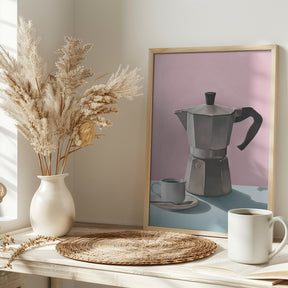 Moka Coffe Pot Poster