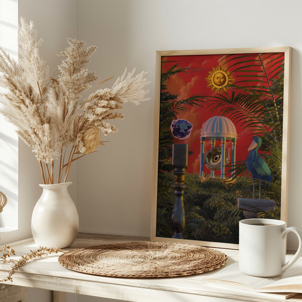 Still life surreal scenery Poster