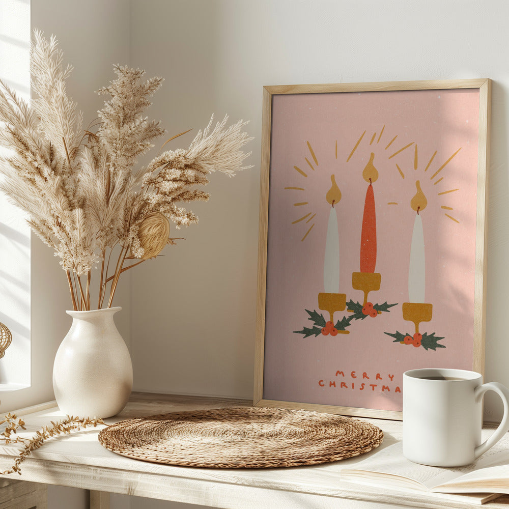 Christmas Candles Poster