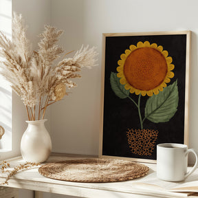 Sunflower Pot Poster