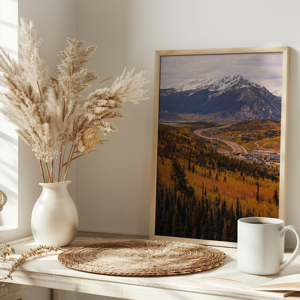 Fall in Silverthorne Poster