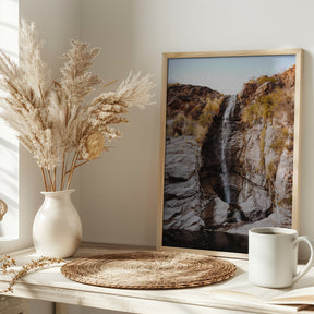 Ventana Canyon Waterfall Poster