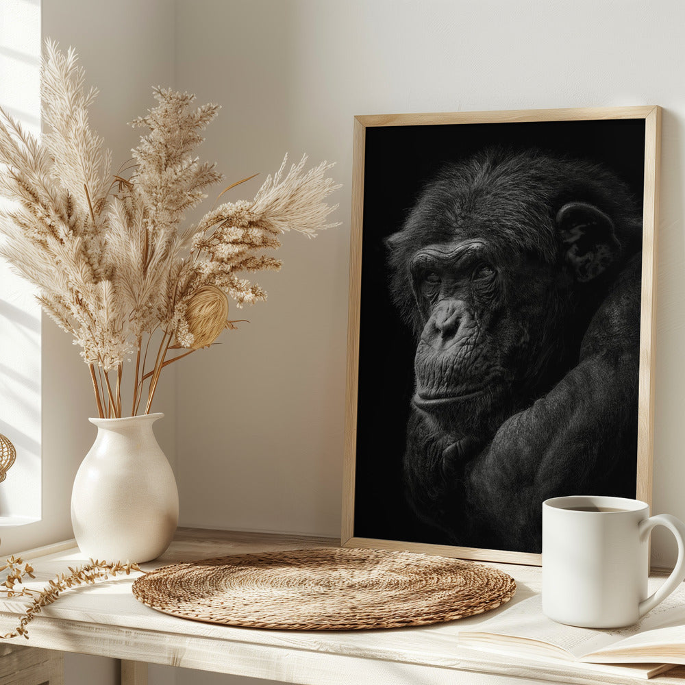 Chimpanzee Poster