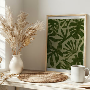 Jungle Leafs No 2 Poster