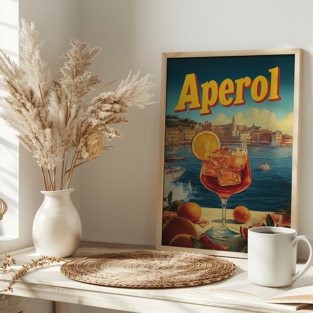 Aperol Vintage Commercial Poster