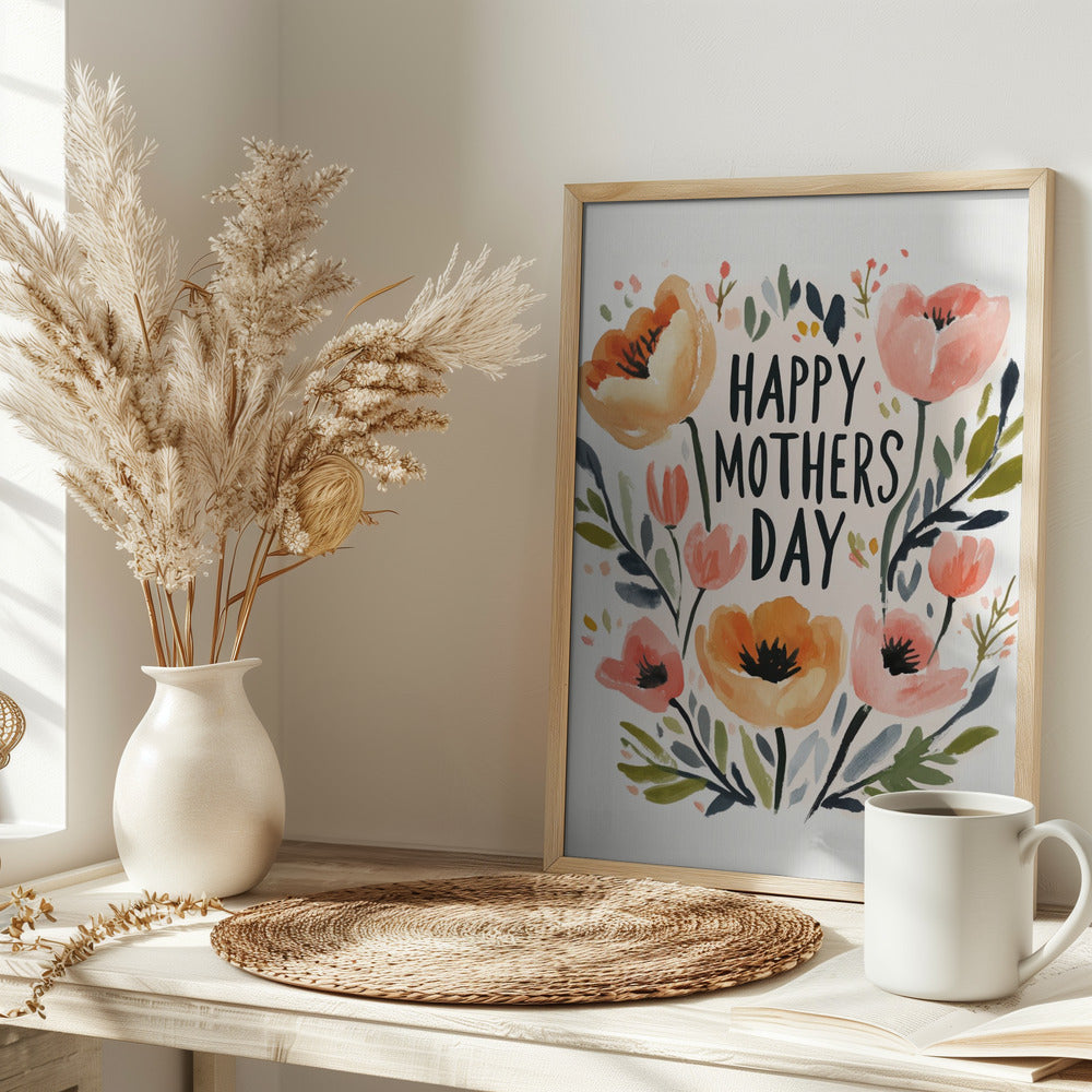 Happy Mothers Day Poster