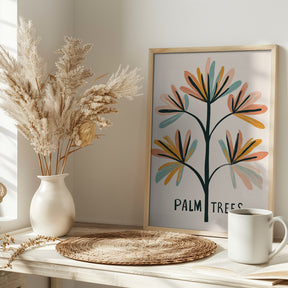 Palm trees no 3 Poster