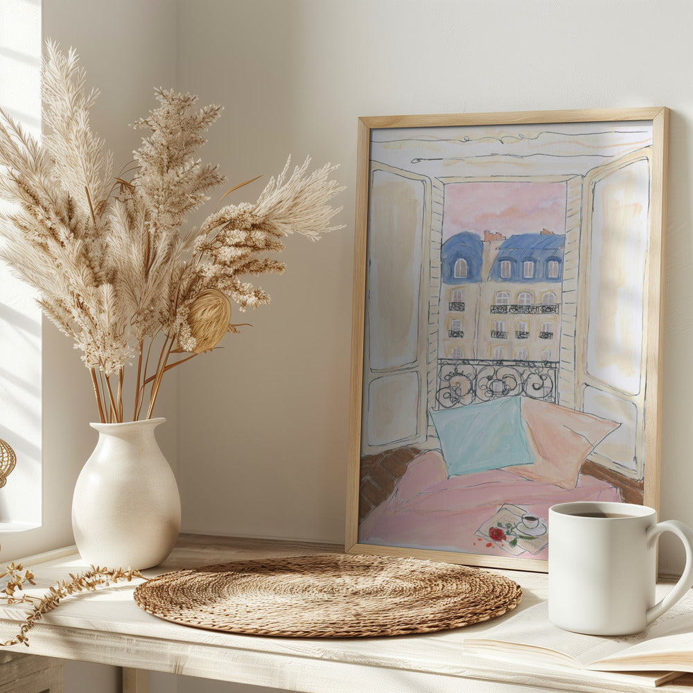 Cozy Apartment In Paris Poster