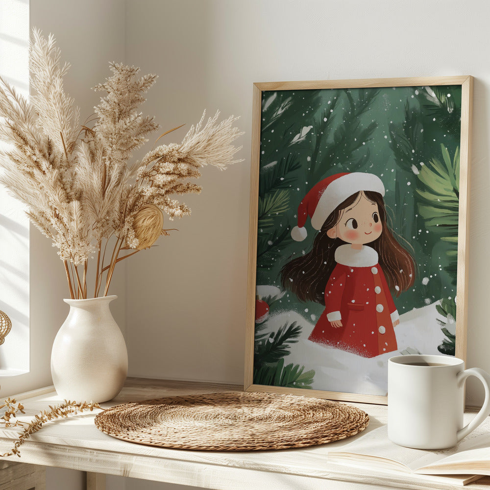 Christmas Girl Poster