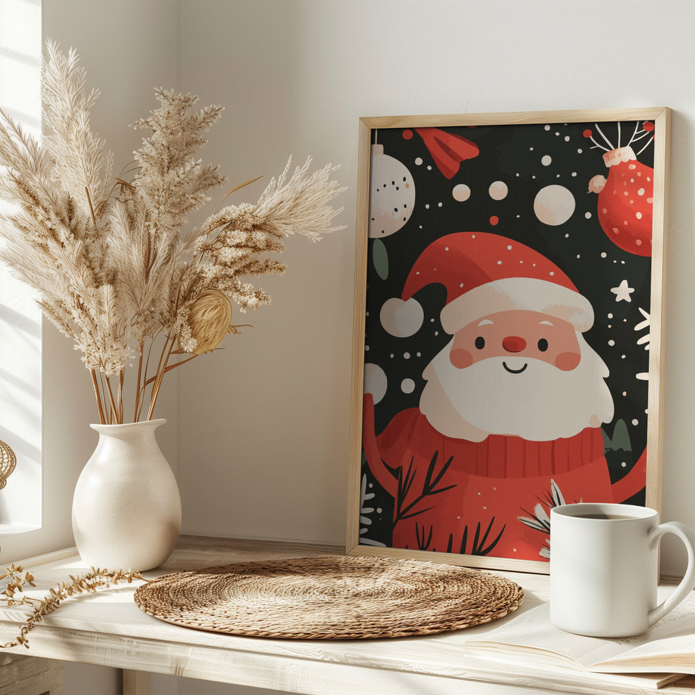 Happy Santa Poster