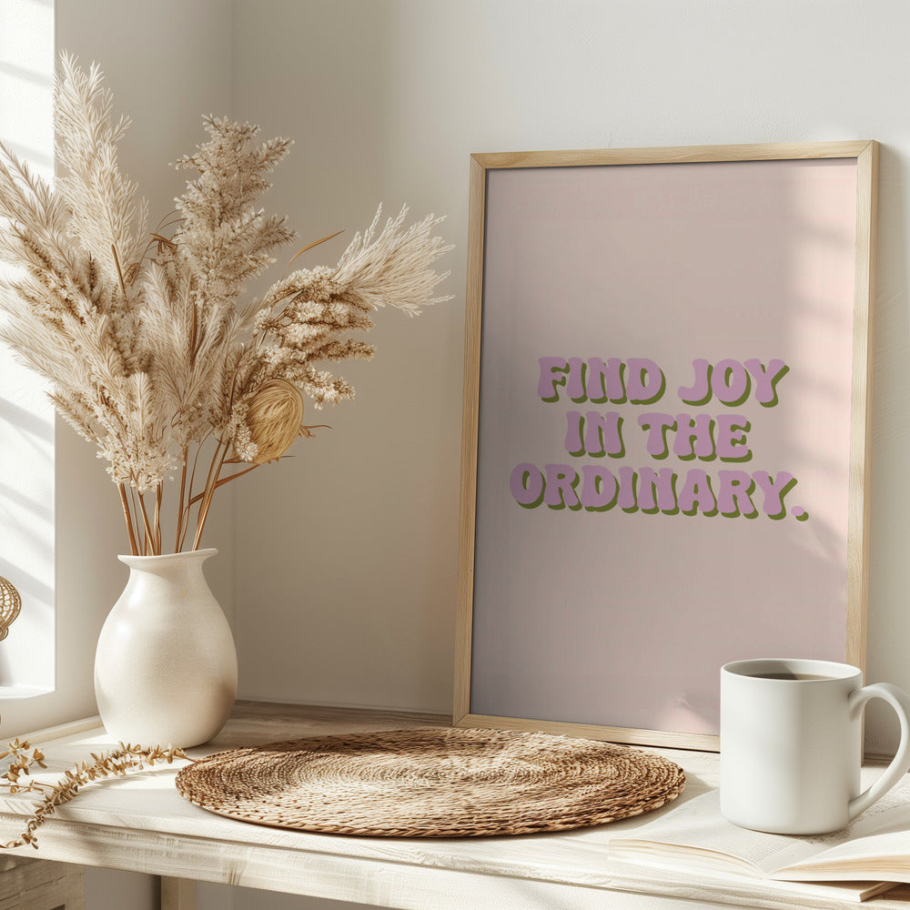 Find Joy Poster