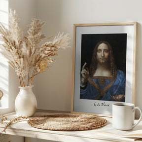 Salvator Mundi (circa 1500) Poster