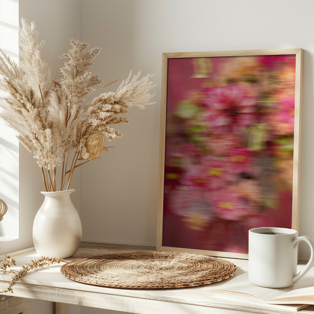 Whimsical Blur | Abstract Floral Motion Photography Poster