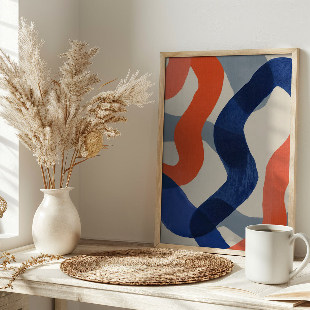 Bold Line Art Poster