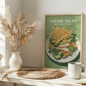 Caesar Salad Poster