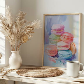 Colorful Macaron Poster