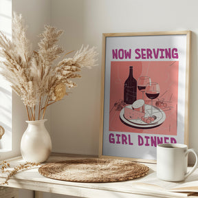 Girl Dinner No 1 Poster