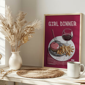 Girl Dinner No 4 Poster