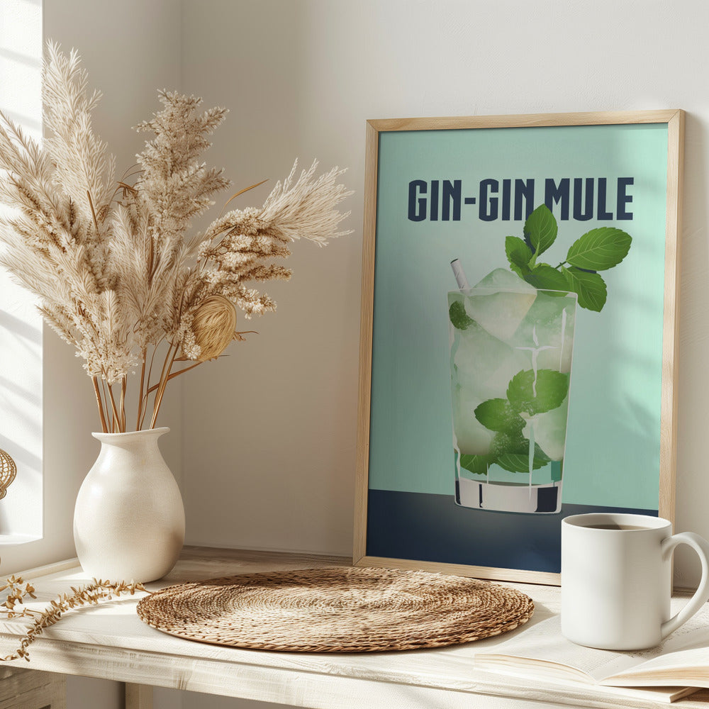 Gin Gin Mule Poster