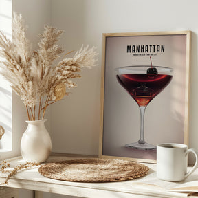 Manhattan Cocktail Poster