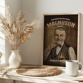 Magnuson Whiskey Poster