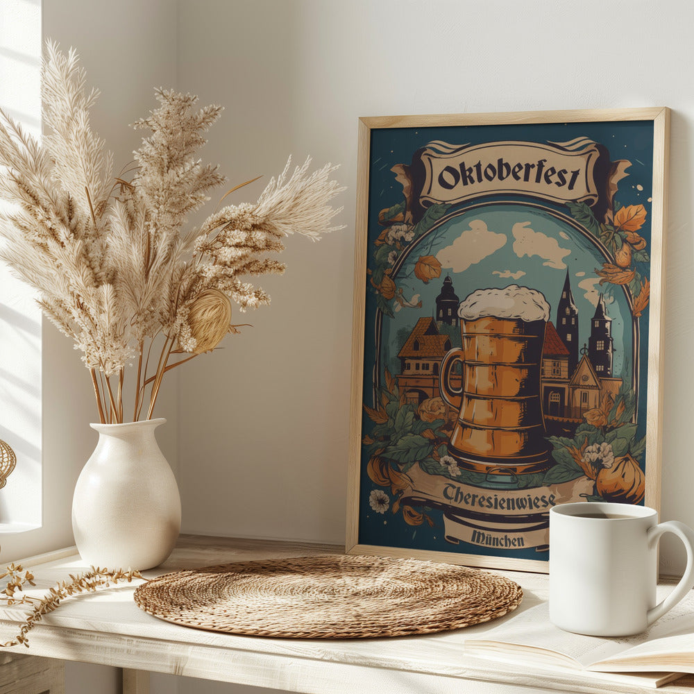 Oktoberfest Theresienwiese Poster