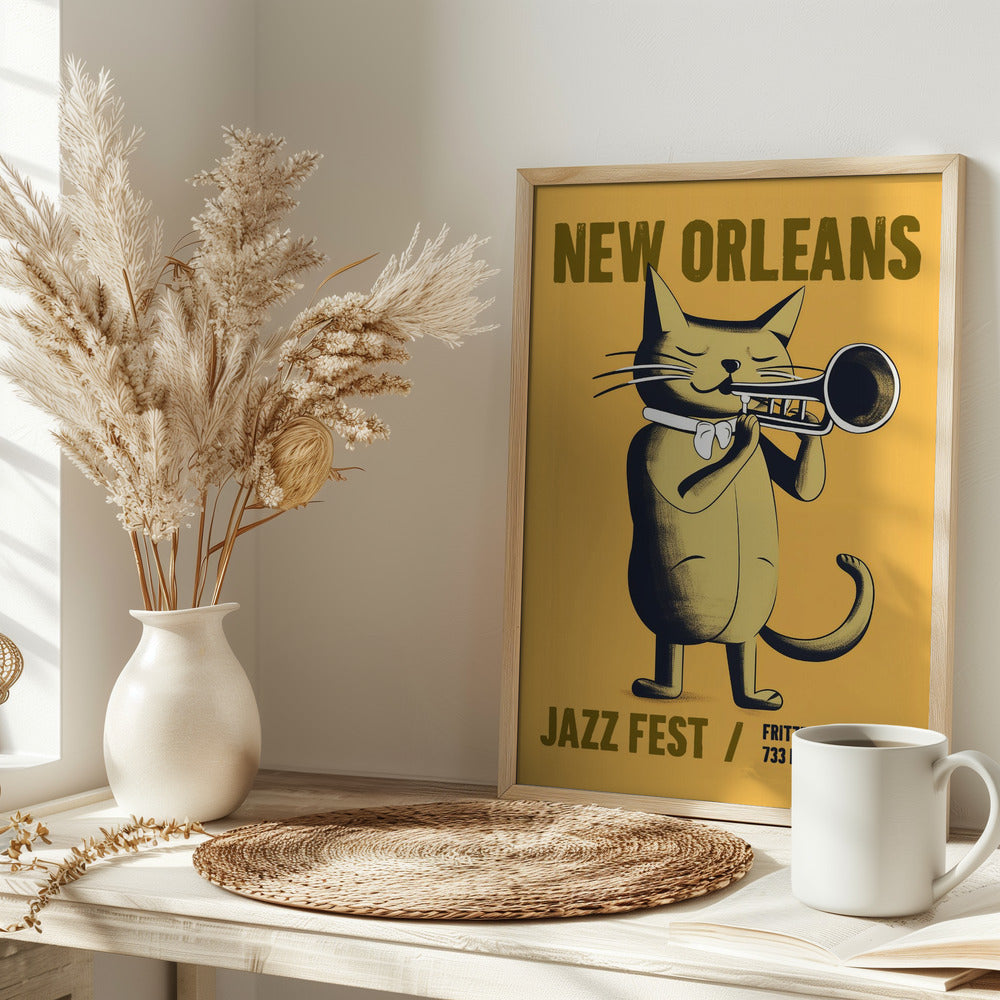 New Orleans Jazz Fest Poster