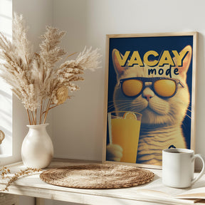 Vacay Mode On Poster