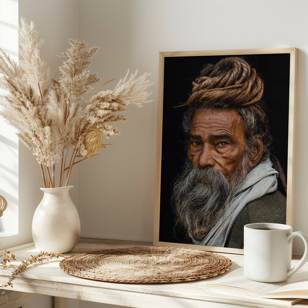 Portrait of a Sadhu... Poster