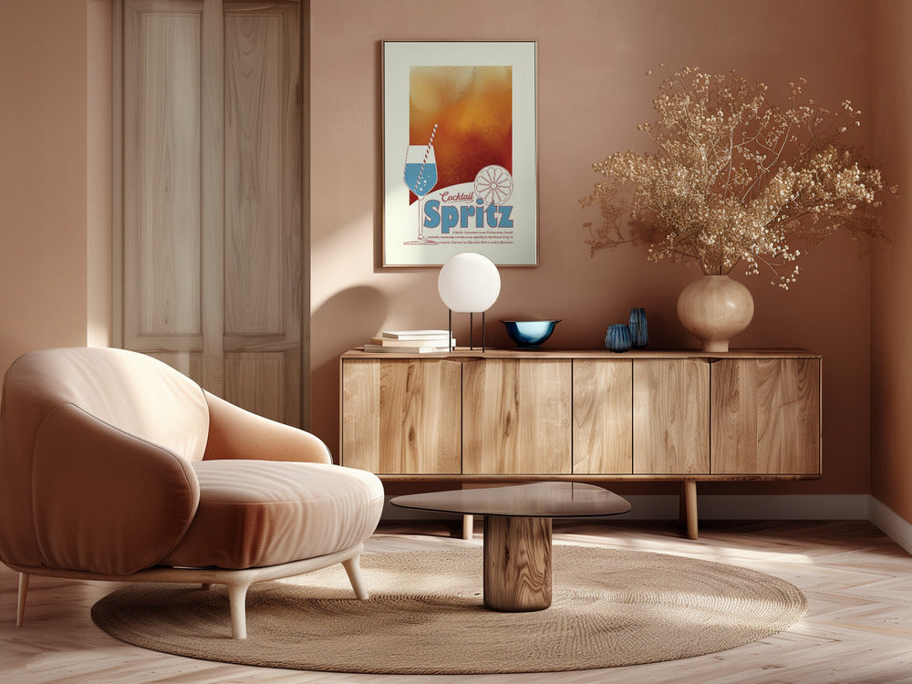 Aperol Spritz print Poster