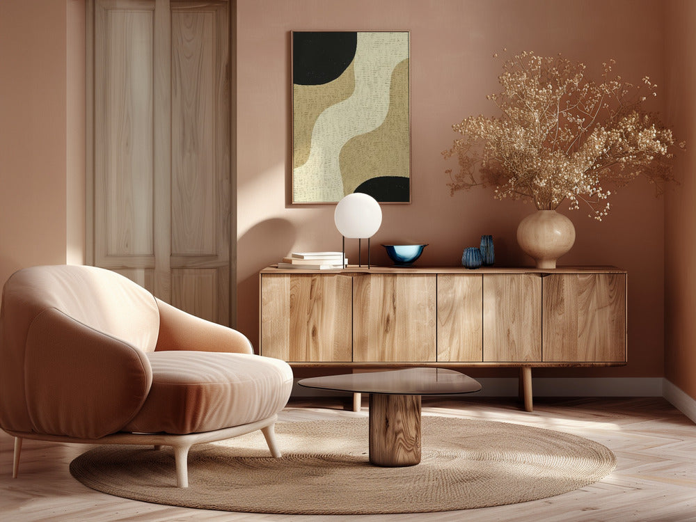 Beige Noir No 1 Poster