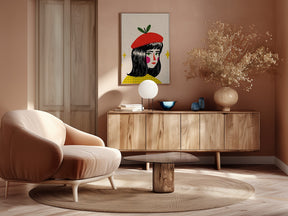 Apple Beret Poster