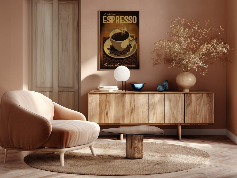 More Espresso   Less Depresso Poster