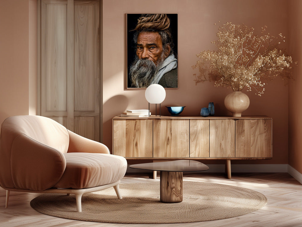 Portrait of a Sadhu... Poster