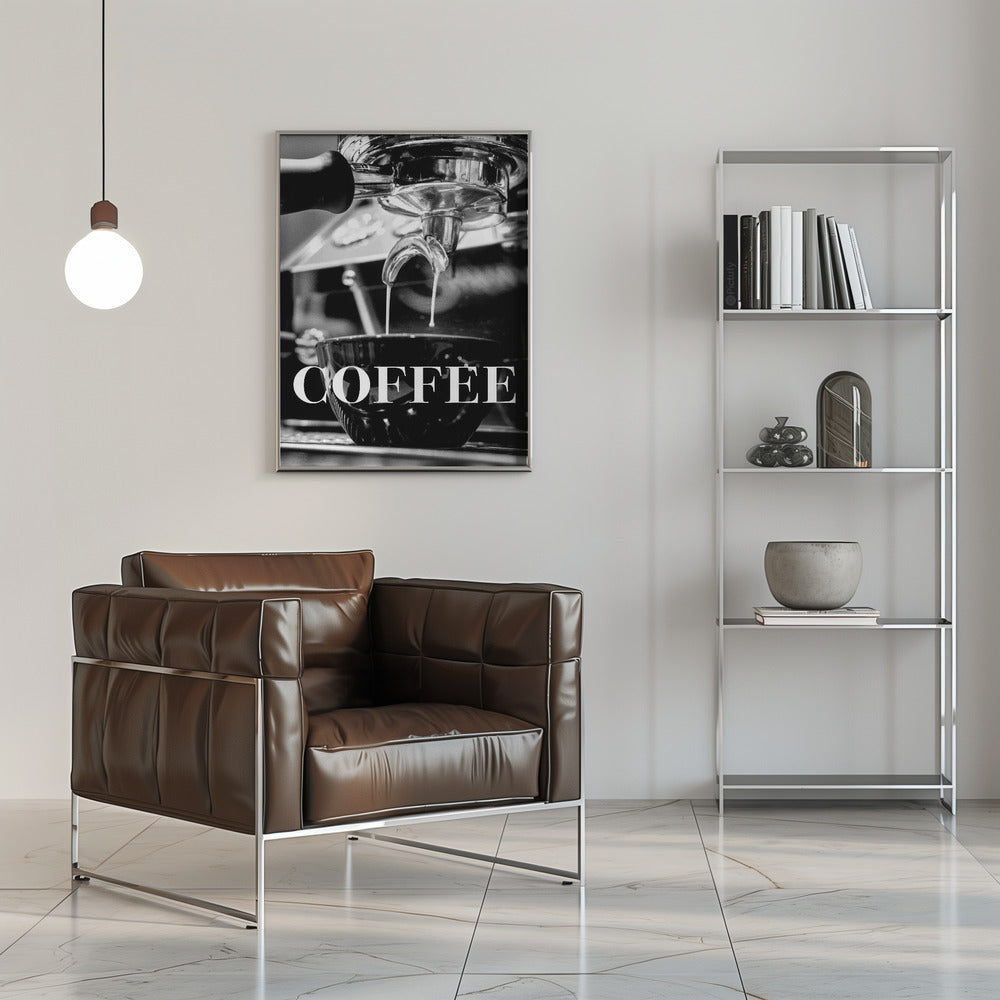 Coffee Text Poster