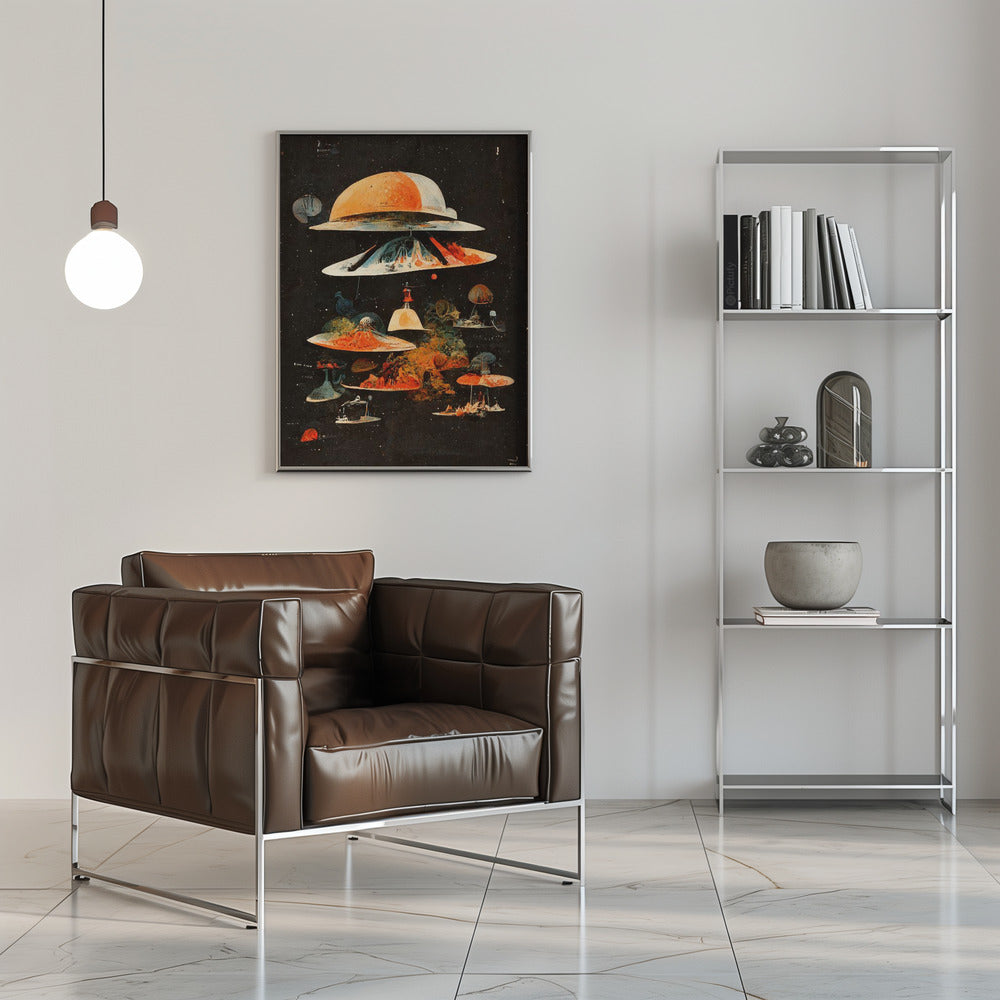 Flying Saucers Poster