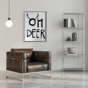 Oh Deer Poster