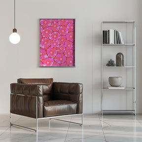 Cute Pink Flowers Poster