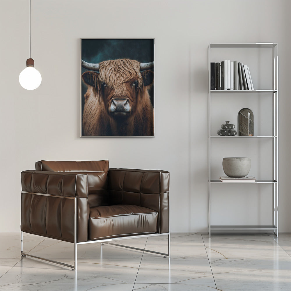 Highland Cow Poster