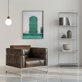 Marrakesh Green Door Poster