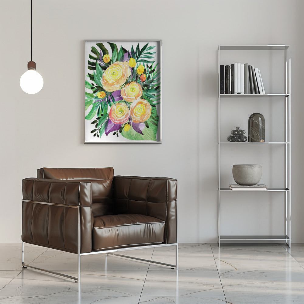 Lola tropical bouquet Poster