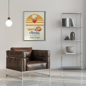 Spritz summer print Poster