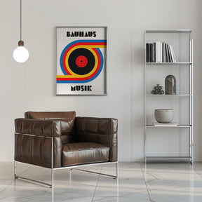 Bauhaus Musik Vinyl Poster