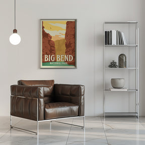 Big Bend National Park Travel Print Poster