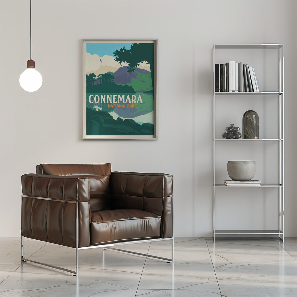 Connemara Travel Print Poster