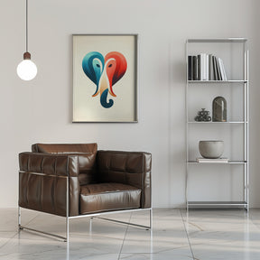 Elephant heart Poster