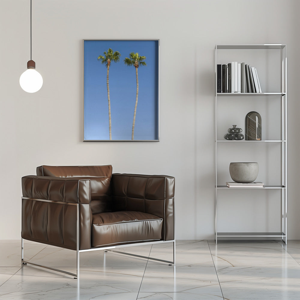 Idyllic Palm trees Poster